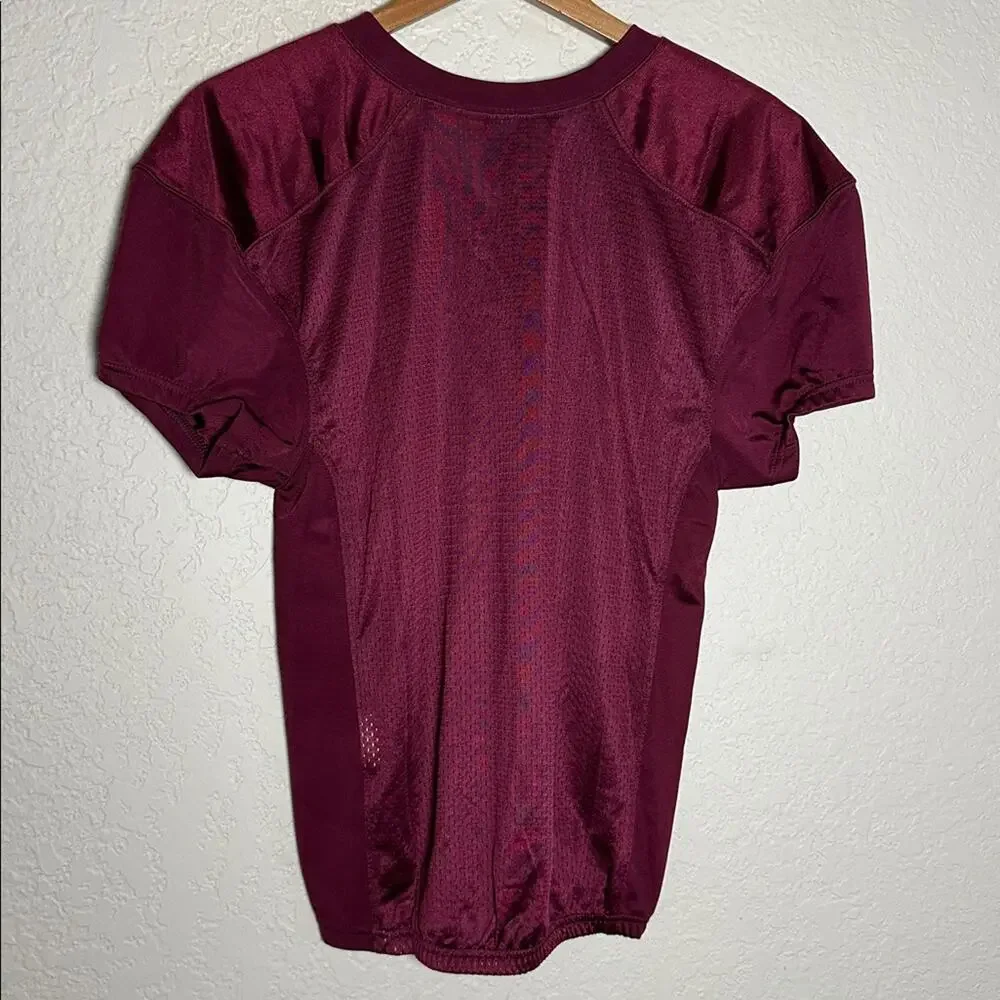 NEW Nike Burgundy Performance Jersey Mesh Boys Large NWT Football Athletic